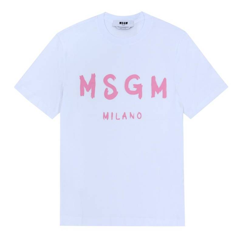 MSgm BruShed Logo Damen T-Shirt 3441mdm510 3441MDM510 237002 01A (M) von Joom DACH