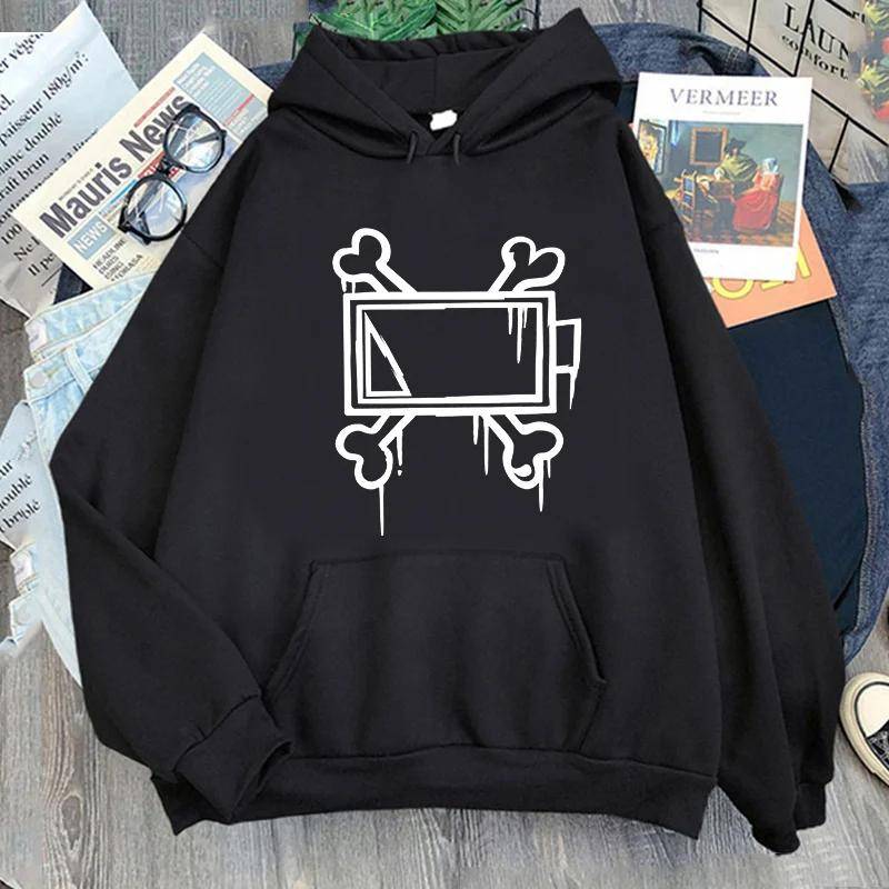 MURDER DRONES Hoodie Harajuku Damen Fleece Hoodie Bedruckt Langarm Casual Frühling Herbst Sweatshirt Straßenkleidung S von Joom DACH