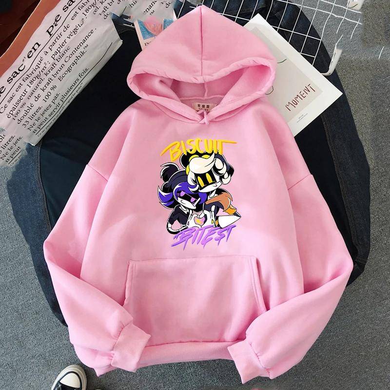 MURDER DRONES N Hoodie Herren Unisex Sweatshirt Langärmlig Lässig Rundhals Manga-Druck Übergroß Damen Sudaderas S von Joom DACH