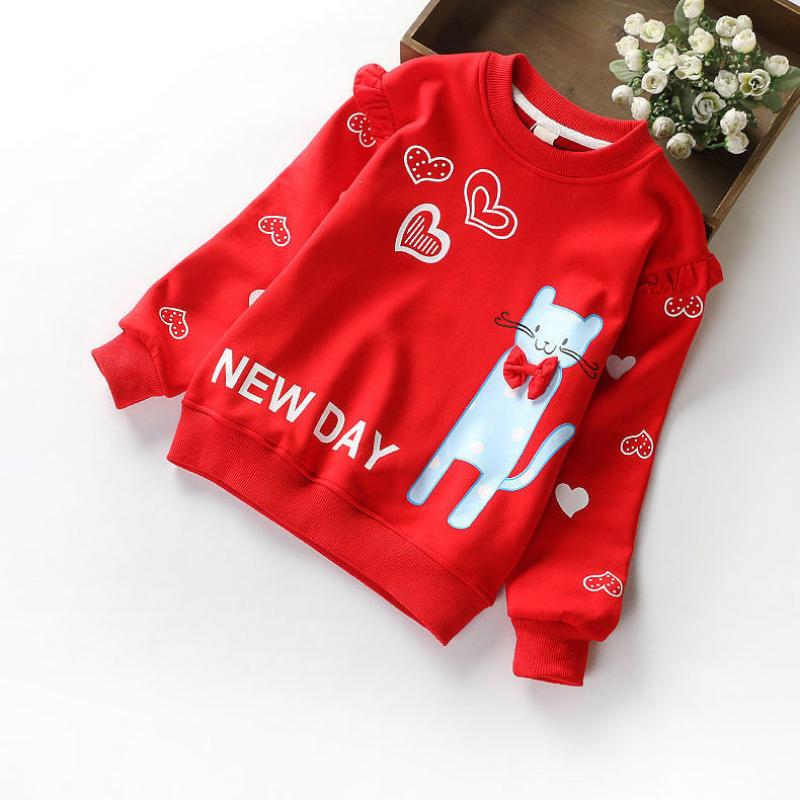 Mädchen Baby Bottoming Shirt Frühling Herbst Langarm T-Shirt für Mädchen Cartoon Teen Kinder Mode Outwear Kleidung Tees Tops 3T von Joom DACH