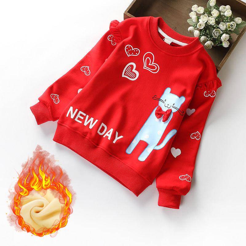 Mädchen Baby Bottoming Shirt Frühling Herbst Langarm T-Shirt für Mädchen Cartoon Teen Kinder Mode Outwear Kleidung Tees Tops 3T von Joom DACH