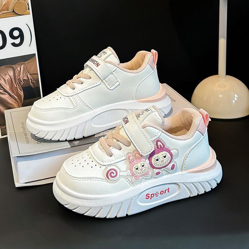 Mädchen Board Schuhe, Frühling Weiße Sneaker, Kinder Niedliche Sportschuhe, Jungen Rutschfeste Freizeitschuhe 33 rosa von Joom DACH