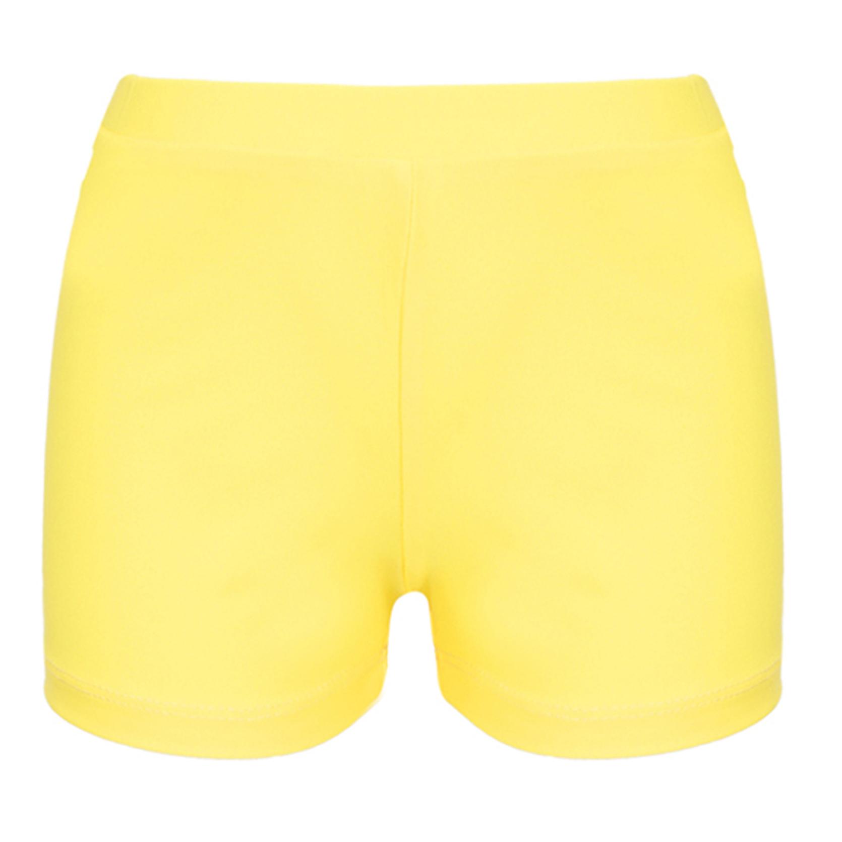 Mädchen-Gymnastik-Shorts, einfarbig, Tanz-Tumbling-Athletik-Shorts 11-12 Years von Joom DACH