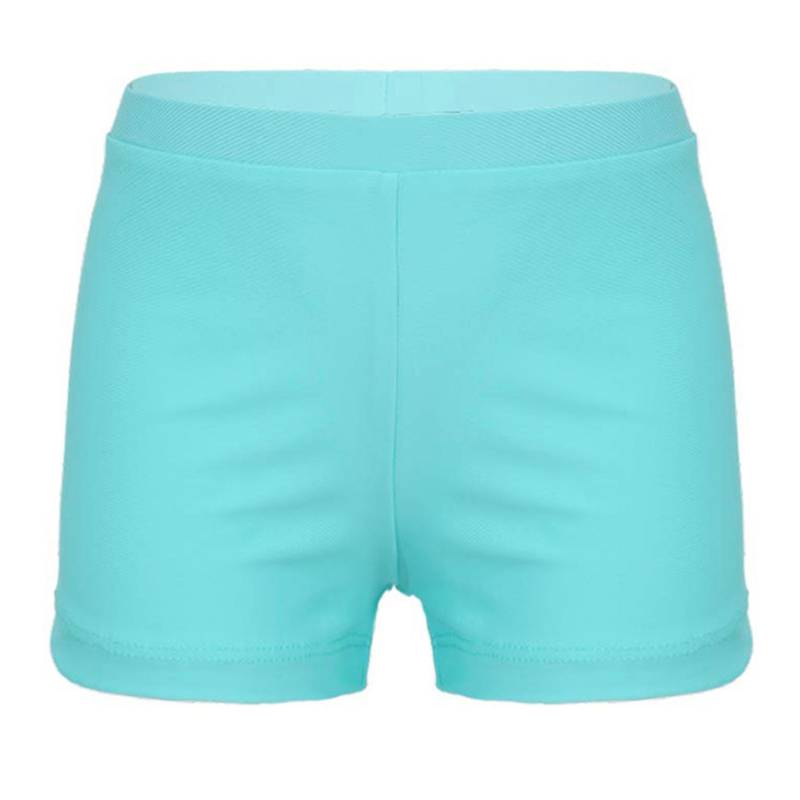 Mädchen-Gymnastik-Shorts, einfarbig, Tanz-Tumbling-Athletik-Shorts 13-14 Years hellgrüne von Joom DACH