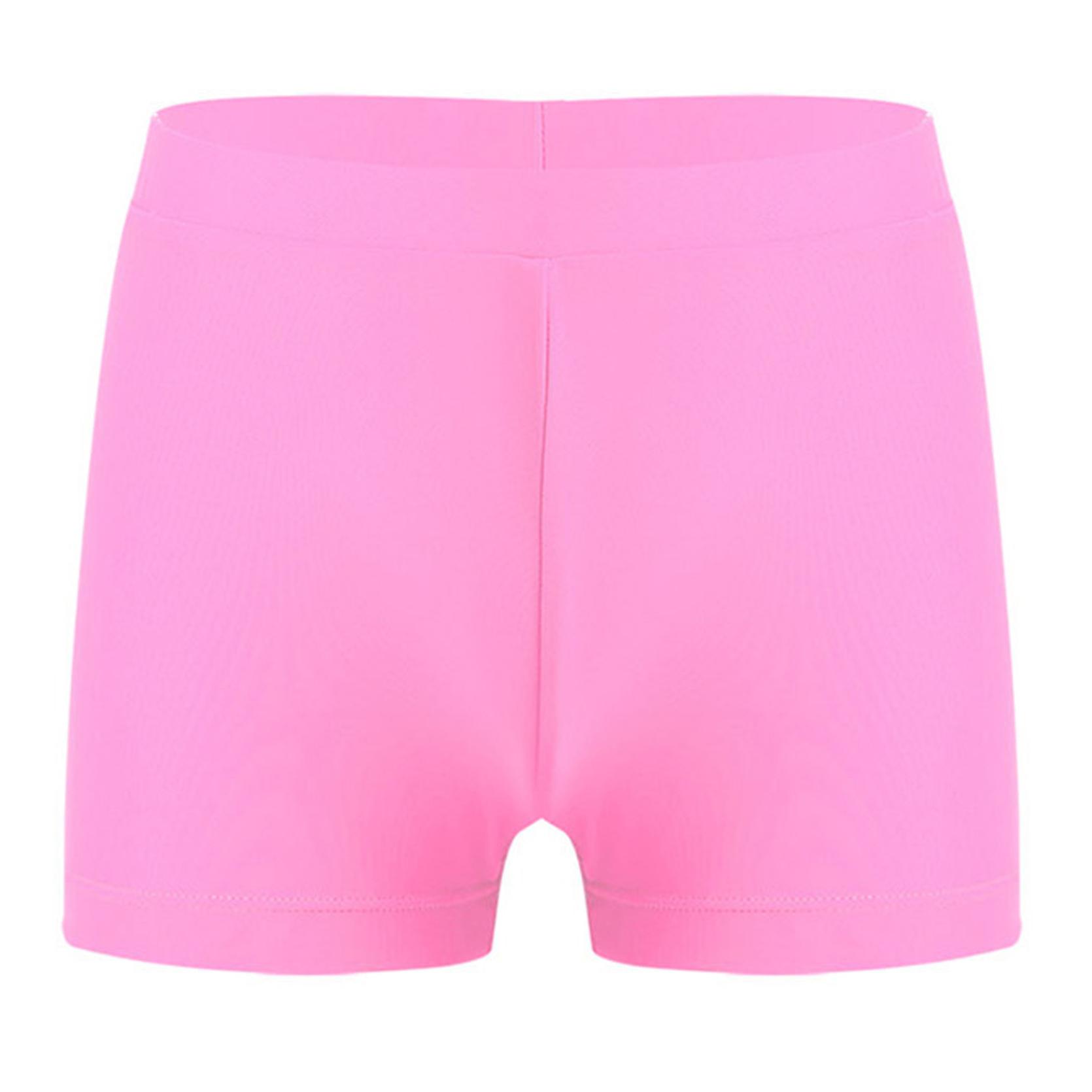 Mädchen-Gymnastik-Shorts, einfarbig, Tanz-Tumbling-Athletik-Shorts 5-6 Years von Joom DACH