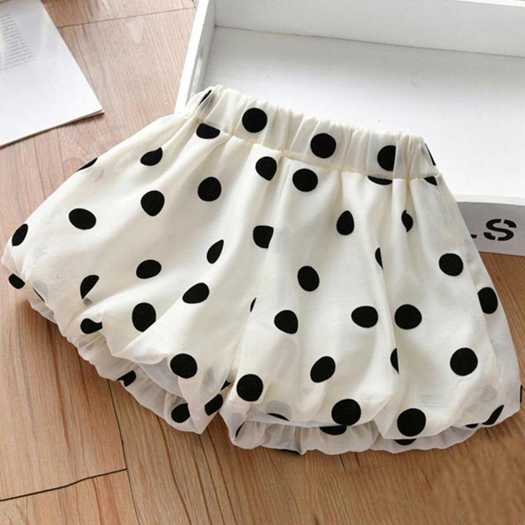 Mädchen Hosen Sommer Polka Dot Shorts kinder Slacks Getragen Über 90 weiß von Joom DACH