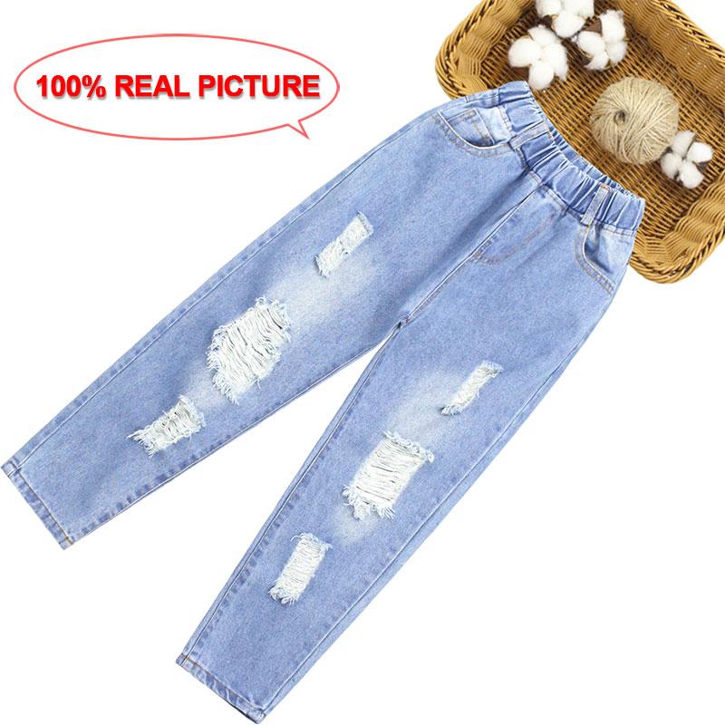 Mädchen Jeans Casual Stil Mädchen Zerrissene Jeans Kind Einfarbig Jeans Für Kinder Teenager Kleidung Für Mädchen 100 Mädchen Jeans Casual Stil Mädchen Zerrissene Jeans Kind Einfarbig Jeans Für Kinder Teenager Kleidung Für Mädchen 100 von Joom DACH