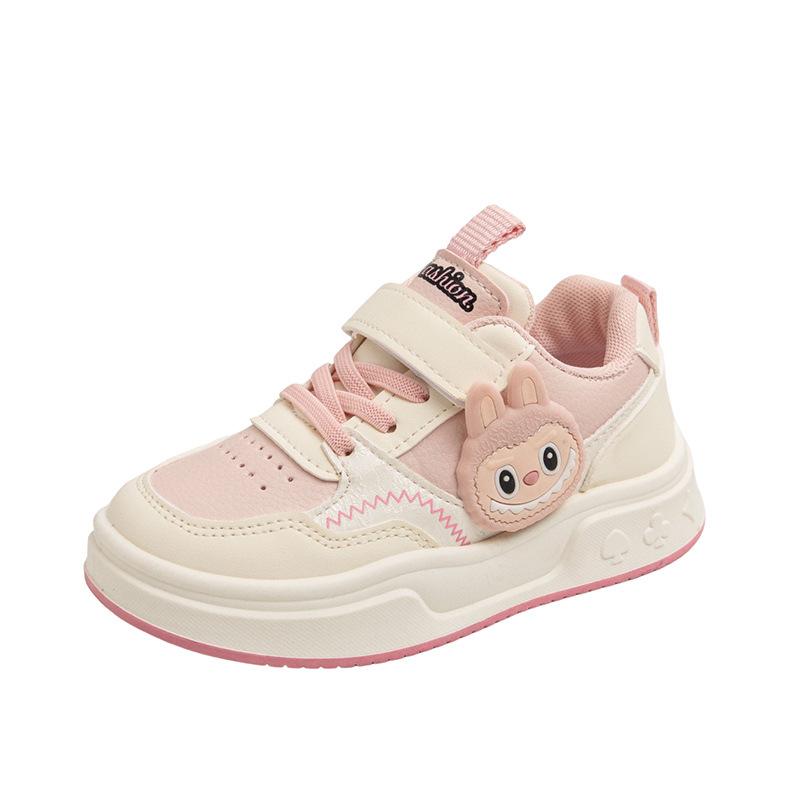 Mädchen Low-Top Weiße Sneaker Sportschuhe für kleine Mädchen Modische und vielseitige Sneaker 36 rosa von Joom DACH