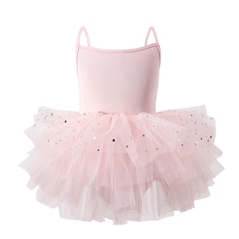 Mädchen Sling Ballettkleid Flauschiger Rock Kinder Tanzkostüm XS von Joom DACH