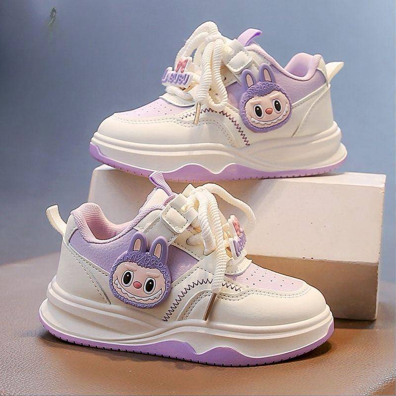 Mädchen Sportschuhe, Frühling und Herbst Board Schuhe, Kinder Freizeit Prinzessin Schuhe 33 violett von Joom DACH