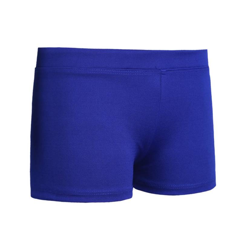 Mädchen-Tanz-Sport-Yoga-Shorts aus Baumwolle, Boy-Cut-Low-Rise-Ballett-Gymnastik-Shorts, Workout-Boyshorts, Activewear blau von Joom DACH