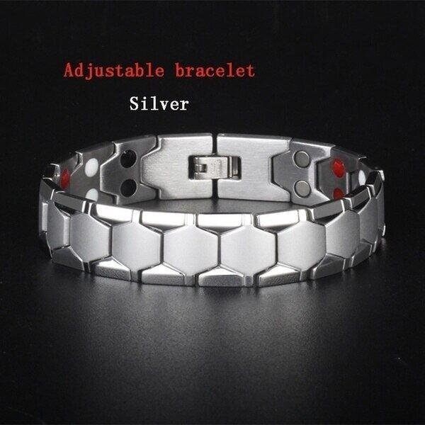 Männer Armband 3 in 1 Gesundheit Energie Armreif Arthritis Twisted Magnetische Exquisite Armband Männliche Geschenk Power Therapie Armband von Joom DACH