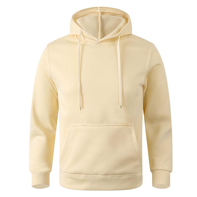 Männer Casual Hoodies Fleece Hip Hop Solide Pullover Sweatshirt Männer Sportswear Kleidung Sweatshirt männer Kleidung XXL khaki von Joom DACH