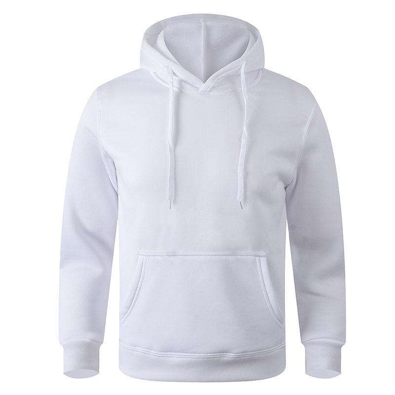 Männer Casual Hoodies Fleece Hip Hop Solide Pullover Sweatshirt Männer Sportswear Kleidung Sweatshirt männer Kleidung XXL weiß von Joom DACH