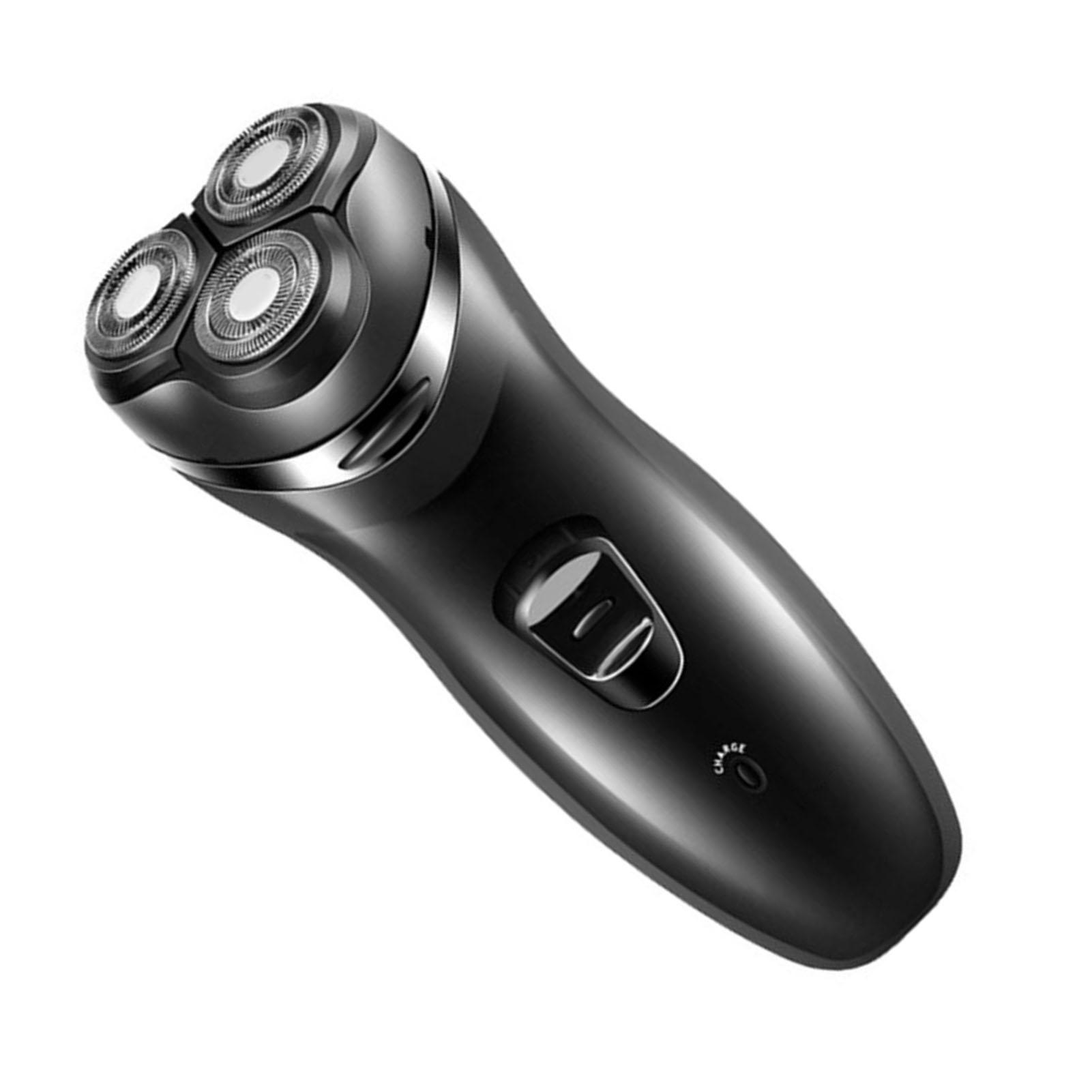 Männer Elektrische Rasierer Wiederaufladbare Cordless 3D Schwimmende Köpfe Bart Trimmer Rasierer Wasserdicht von Joom DACH