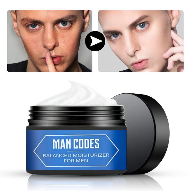 Männer Feuchtigkeitsspendende Gesichtscreme Öl Kontrolle Nachtcreme Straffende Hyaluronsäure Bleichen gesichts Serum Männer Hautpflege 60G von Joom DACH