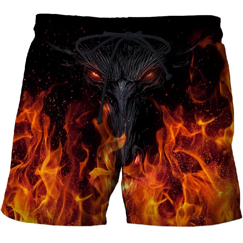 Männer Flame Graphic Beach Pants 3D-gedruckte, schnell trocknende Shorts Herrenshorts Lässige Sporthose Bermudashorts Badehose L Männer Flame Graphic Beach Pants 3D-gedruckte, schnell trocknende Shorts Herrenshorts Lässige Sporthose Bermudashorts Badehose L von Joom DACH
