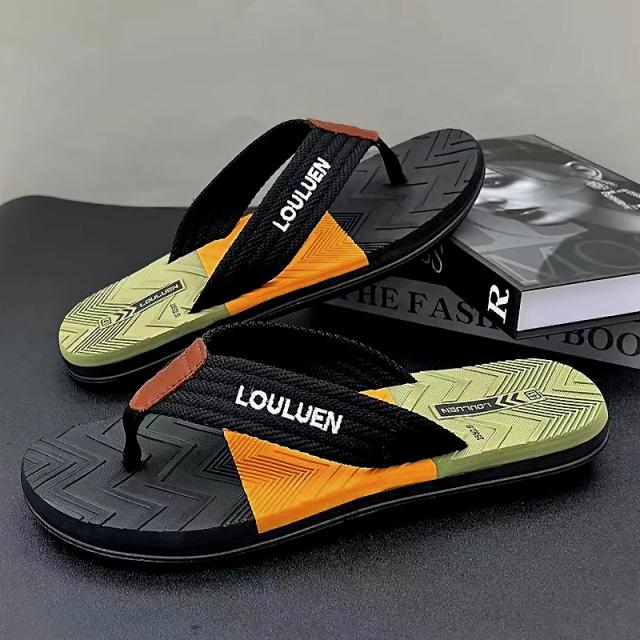 Männer Flip-Flops Sommer Strand Flip-Flops Männer Mode Atmungsaktive Casual Männer Strand Hausschuhe Sommer Im Freien 44 von Joom DACH
