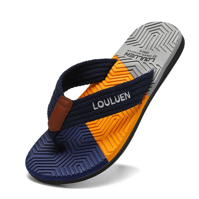 Männer Flip-Flops Sommer Strand Flip-Flops Männer Mode Atmungsaktive Casual Männer Strand Hausschuhe Sommer Im Freien 45 von Joom DACH