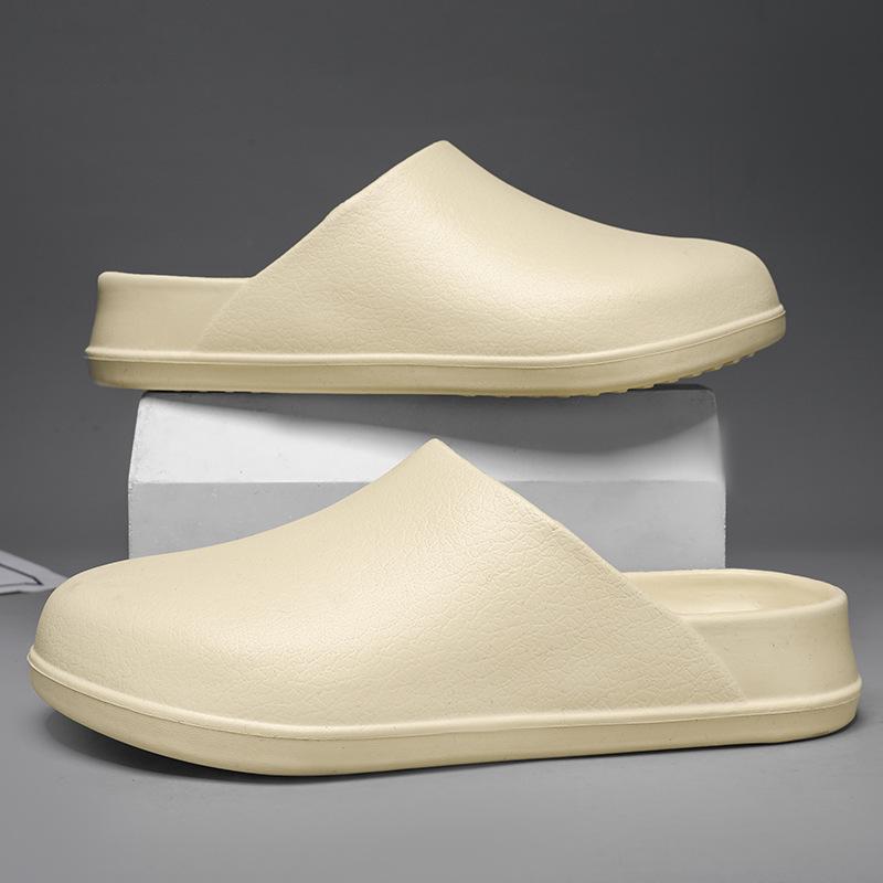 Männer Frauen Hausschuhe Paare Garten Clog Frauen Wasserdicht Koch Schuh Bequeme Sandalen Hausschuhe Für Tierarbeiter Outdoor Angelschuhe 40-41 von Joom DACH