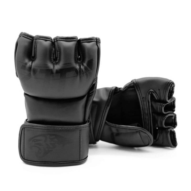 Männer Frauen Kickboxhandschuhe Boxhandschuhe mit offener Handfläche Boxsackhandschuhe für Boxen Kickboxen M schwarz Männer Frauen Kickboxhandschuhe Boxhandschuhe mit offener Handfläche Boxsackhandschuhe für Boxen Kickboxen M schwarz von Joom DACH