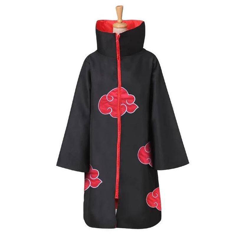 Männer Frauen Kostüm Akatsuki Umhang Cosplay Sasuke Uchiha Cape Cosplay Itachi Kleidung Adult XXL von Joom DACH