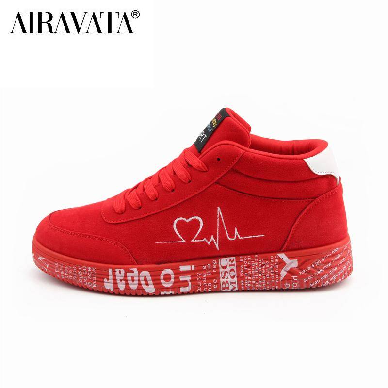 Männer Frauen Turnschuhe Outdoor Casual Wanderschuhe Paar Jogging Trainer 41 rot von Joom DACH