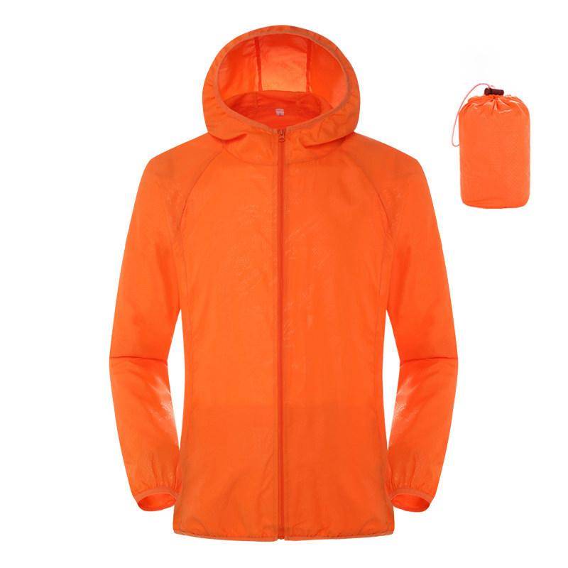 Männer Frauen Wandern Jacken Wasserdicht Sonnenschutz Windjacke Camping Klettern Outdoor Regen Mantel Tragbare Kleidung M orange Männer Frauen Wandern Jacken Wasserdicht Sonnenschutz Windjacke Camping Klettern Outdoor Regen Mantel Tragbare Kleidung M orange von Joom DACH