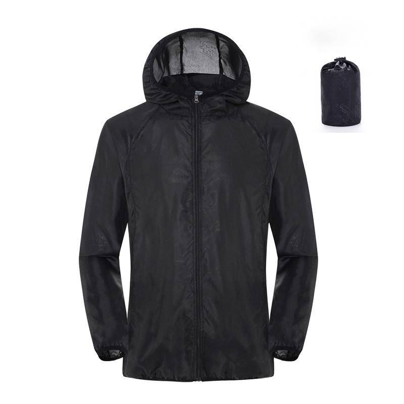 Männer Frauen Wandern Jacken Wasserdicht Sonnenschutz Windjacke Camping Klettern Outdoor Regen Mantel Tragbare Kleidung S schwarz Männer Frauen Wandern Jacken Wasserdicht Sonnenschutz Windjacke Camping Klettern Outdoor Regen Mantel Tragbare Kleidung S schwarz von Joom DACH