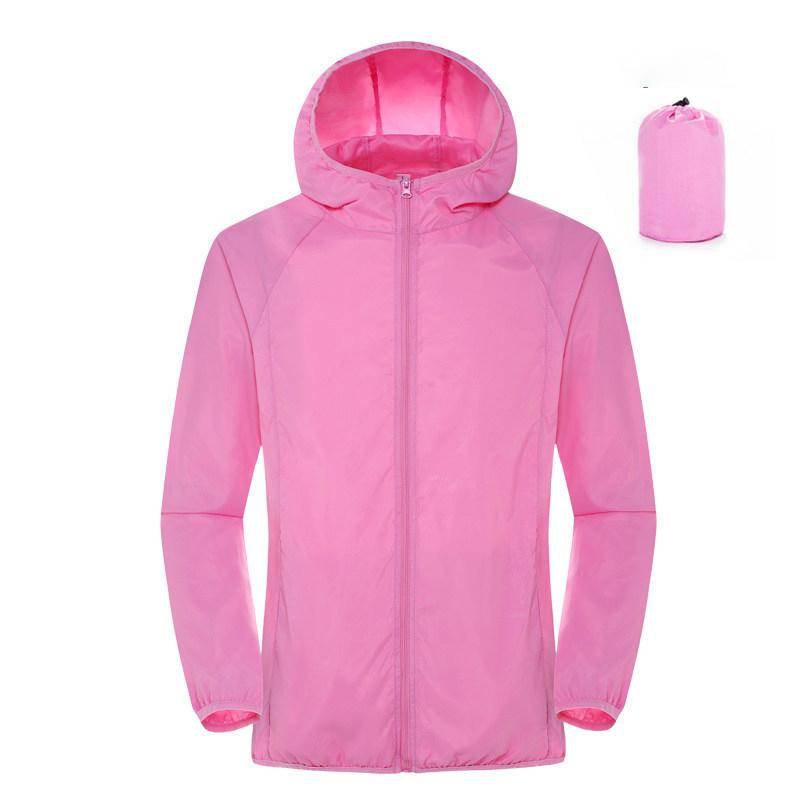 Männer Frauen Wandern Jacken Wasserdicht Sonnenschutz Windjacke Camping Klettern Outdoor Regen Mantel Tragbare Kleidung XL rosa Männer Frauen Wandern Jacken Wasserdicht Sonnenschutz Windjacke Camping Klettern Outdoor Regen Mantel Tragbare Kleidung XL rosa von Joom DACH