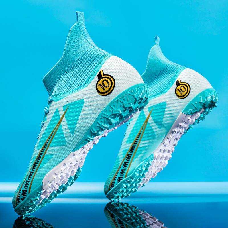 Männer Fußball Schuhe Kinder Fußball Stiefel Frauen Professionelle Fußball Stollen Rutschfeste Chaussure Fußball TF/FG Outdoor Fußball Schuhe 35 von Joom DACH