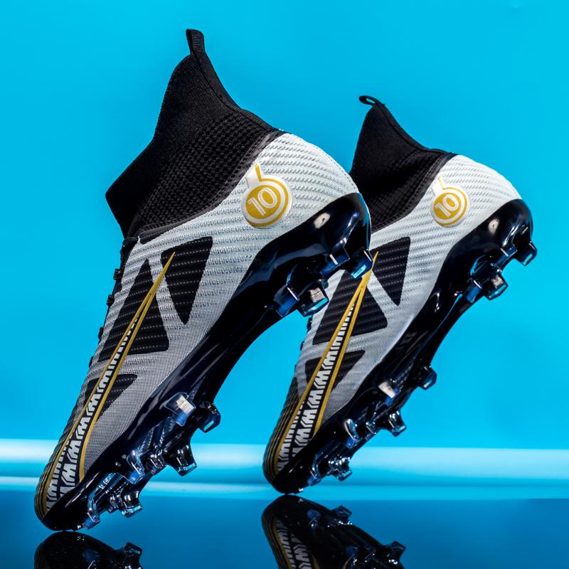 Männer Fußball Schuhe Kinder Fußball Stiefel Frauen Professionelle Fußball Stollen Rutschfeste Chaussure Fußball TF/FG Outdoor Fußball Schuhe 36 von Joom DACH