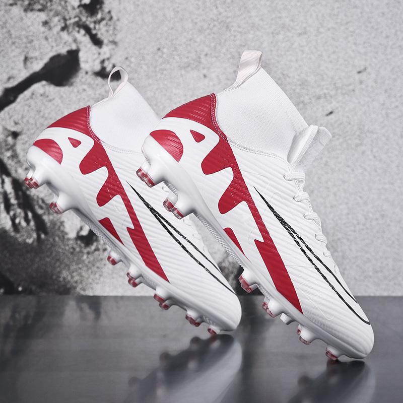 Männer Fußball Schuhe Kinder Fußball Stiefel Frauen Professionelle Fußball Stollen Rutschfeste Chaussure Fußball TF/FG Sport Fußball Schuhe 45 von Joom DACH