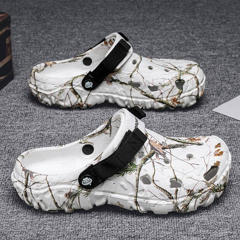 Männer Hausschuhe Camouflage Plattform Outdoor Sommer Clogs Schuh Frauen Strand Sandalen Männlich Weiche EVA Indoor Hause Rutschen Liebhaber Flip Flops 45 von Joom DACH