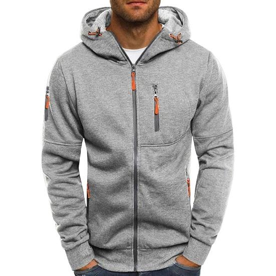 Männer Herbst Winter Hoodie Lose Zip-up Lange Ärmel Reißverschluss Taschen Mit Kapuze Strickjacke Dünne Reine Farbe Täglichen M licht grau Männer Herbst Winter Hoodie Lose Zip-up Lange Ärmel Reißverschluss Taschen Mit Kapuze Strickjacke Dünne Reine Farbe Täglichen M licht grau von Joom DACH
