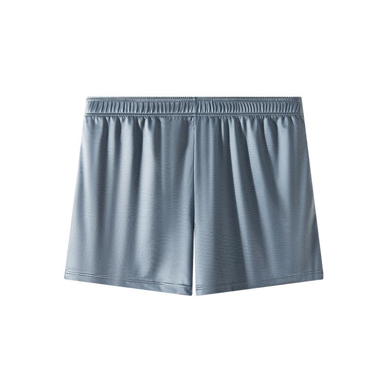 Männer Herrenshorts Atmungsaktive Satinartige Luxus-Slips Coole Eis-Seide Boxershorts Bequem Nahtlos Hochelastisch Einfarbig 1 Stück 3XL blau von Joom DACH