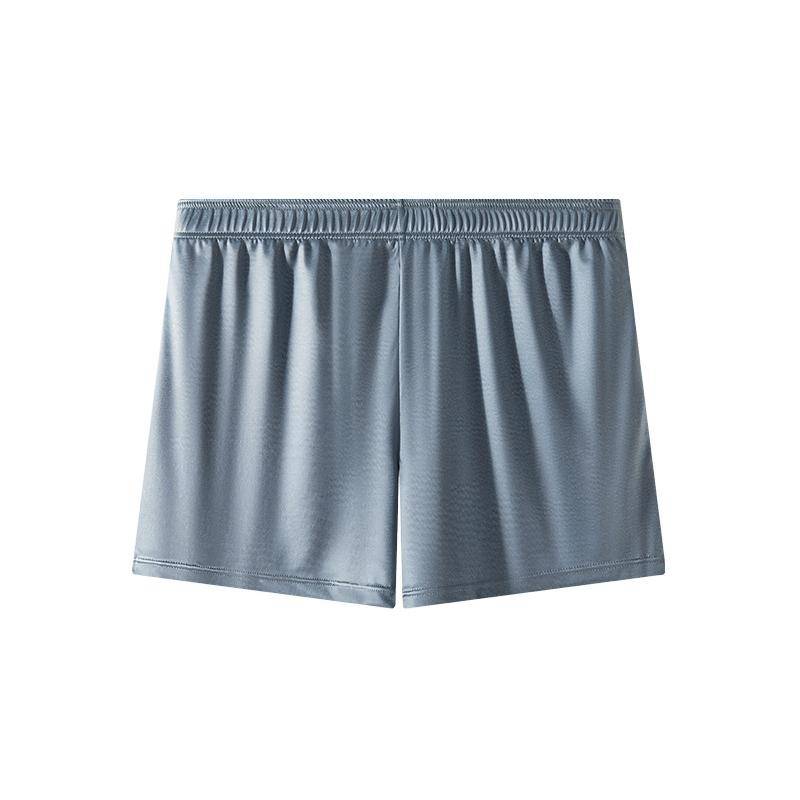 Männer Herrenshorts Atmungsaktive Satinartige Luxus-Slips Coole Eis-Seide Boxershorts Bequem Nahtlos Hochelastisch Einfarbig 1 Stück 3XL blau von Joom DACH