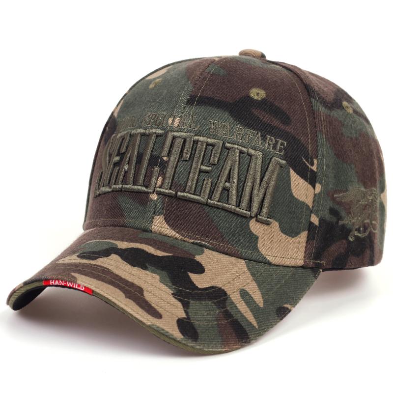 Männer Im Freien Dschungel Camouflage Taktische Baseball Kappe Freizeit Sport Jagd Hut Sommer Sonnenschutz Hut Golf Caps Trucker Hüte camouflage von Joom DACH