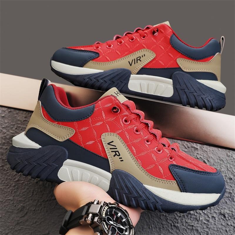 Männer Mode Casual Sport Schuhe Vulkanisierte Schuhe Männer Frühling Mode Turnschuhe Dicken Boden Plattform Casual Schuhe 42 von Joom DACH