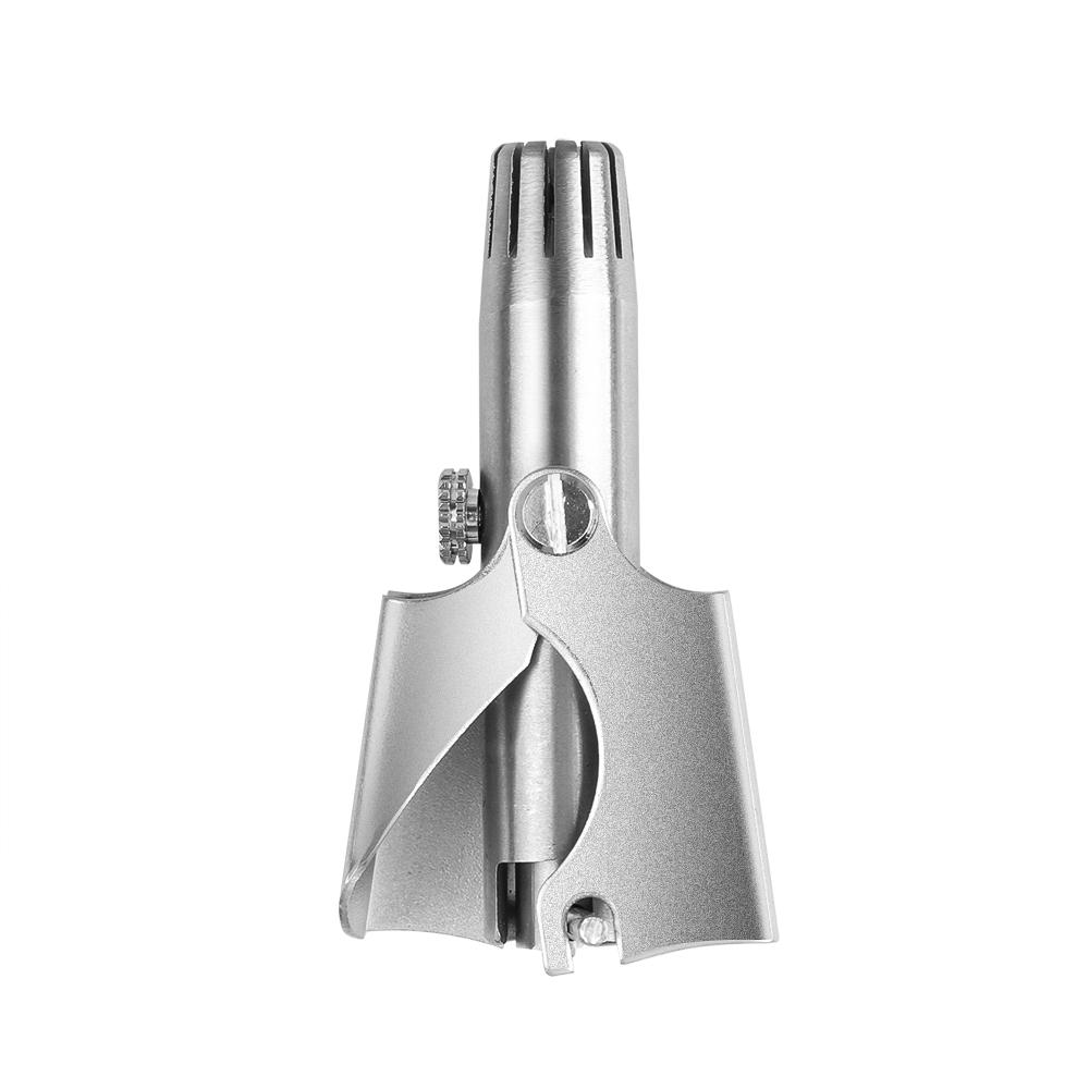 Männer Nasenhaarschneider Edelstahl Nasenhaarentferner Manuelle Trim Nase Ohr Vibrissa Schere Waschbar Trimmer Rasierer Rasierer Frauen 1PCS silber von Joom DACH