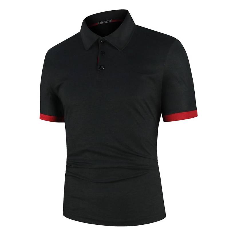 Männer Polo Männer Shirt Kurzarm Polo Shirt Kontrast Farbe Polo Neue Kleidung Sommer Streetwear Casual Mode Männer tops XXXXL Männer Polo Männer Shirt Kurzarm Polo Shirt Kontrast Farbe Polo Neue Kleidung Sommer Streetwear Casual Mode Männer tops XXXXL von Joom DACH