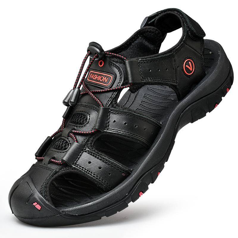 Männer Sandale Aus Echtem Leder Männer Schuhe für Sommer Große Größe Outdoor Wanderschuhe Männliche Sandalen Mann Hausschuhe Plus Größe 43 Männer Sandale Aus Echtem Leder Männer Schuhe für Sommer Große Größe Outdoor Wanderschuhe Männliche Sandalen Mann Hausschuhe Plus Größe 43 von Joom DACH