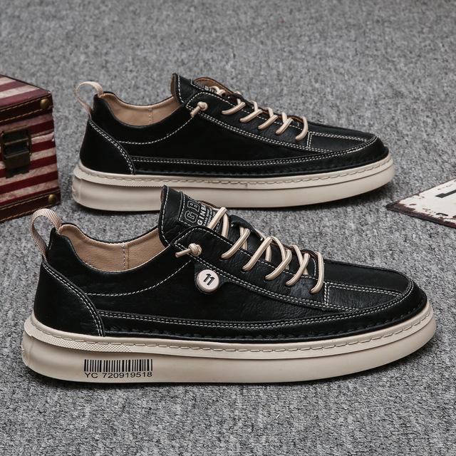 Männer Schuhe Flache Sommer Atmungsaktive Schuhe Licht Casual Schuhe Männlichen Tenis Masculino Sneakers Weiß Business Reise Shoees 40 von Joom DACH