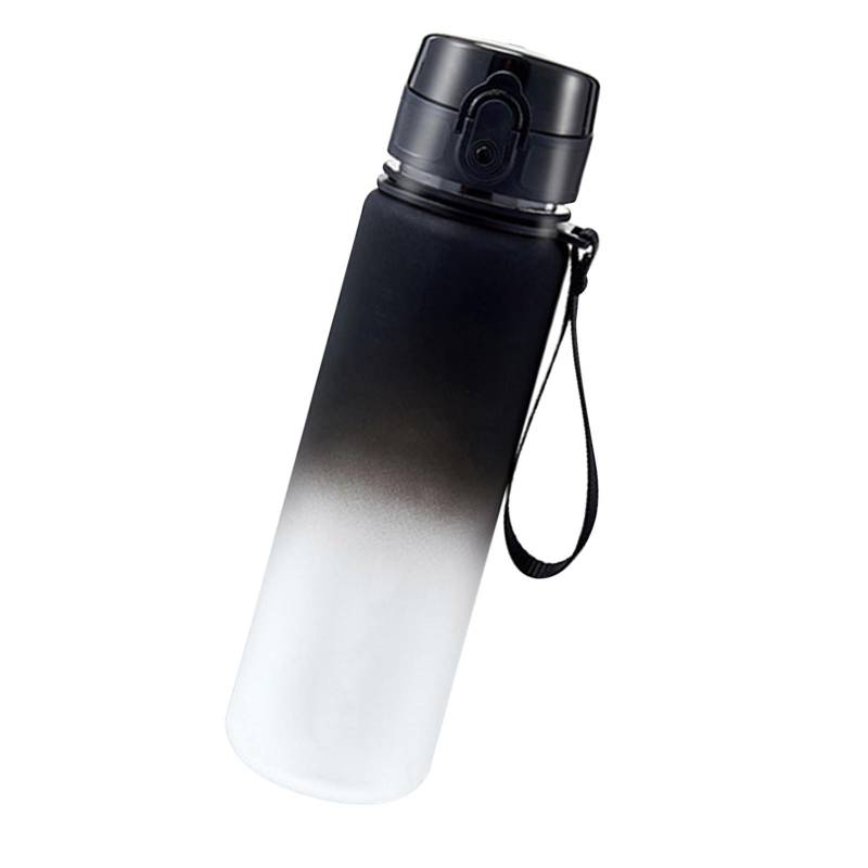 Männer Sport Wasserflasche 600ml 21oz Hochtemperaturbeständig Fitness Tragbarer Becher Sommer Student von Joom DACH