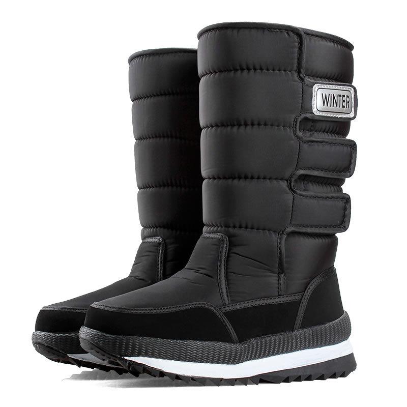Männer Stiefel Warme Mitte der wade Schnee Stiefel Männer Winter Schuhe Verdicken Plüsch Komfort Nicht-slip Plattform Booties Plus größe Mann Schuhe 39 schwarz Männer Stiefel Warme Mitte der wade Schnee Stiefel Männer Winter Schuhe Verdicken Plüsch Komfort Nicht-slip Plattform Booties Plus größe Mann Schuhe 39 schwarz von Joom DACH