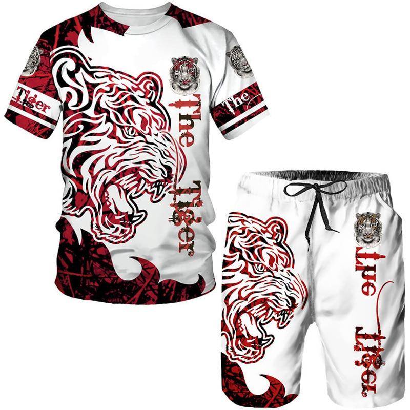 Männer Übergroße Kleidung T-shirt Shorts outfits Sets Streetwear Männliche T-shirt Set Sommer Retro Strand 3D Druck Männer Trainingsanzug L Männer Übergroße Kleidung T-shirt Shorts outfits Sets Streetwear Männliche T-shirt Set Sommer Retro Strand 3D Druck Männer Trainingsanzug L von Joom DACH