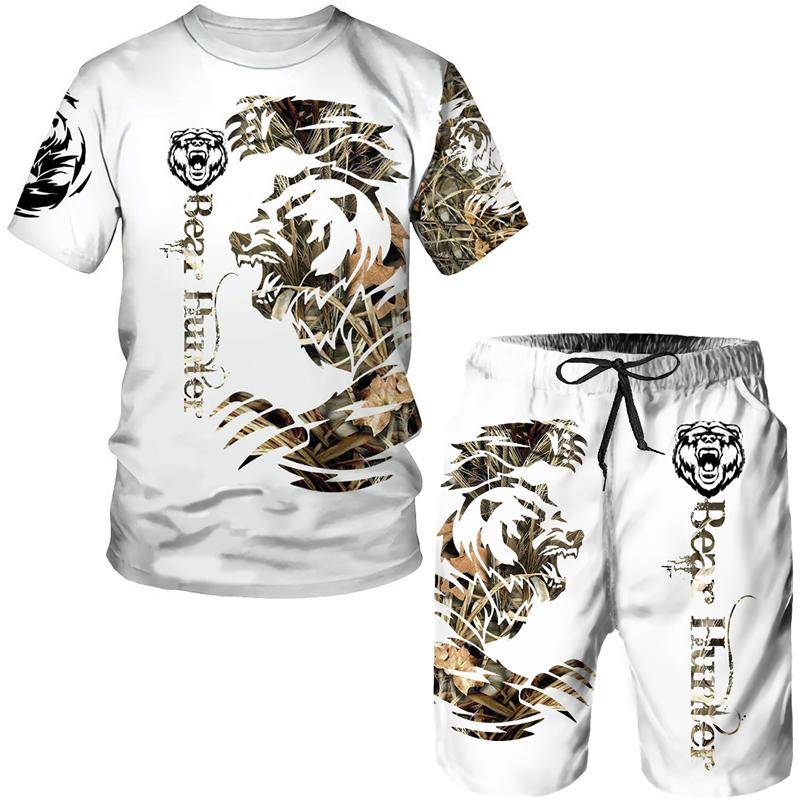 Männer Übergroße Kleidung T-shirt Shorts outfits Sets Streetwear Männliche T-shirt Set Sommer Retro Strand 3D Druck Männer Trainingsanzug XL Männer Übergroße Kleidung T-shirt Shorts outfits Sets Streetwear Männliche T-shirt Set Sommer Retro Strand 3D Druck Männer Trainingsanzug XL von Joom DACH