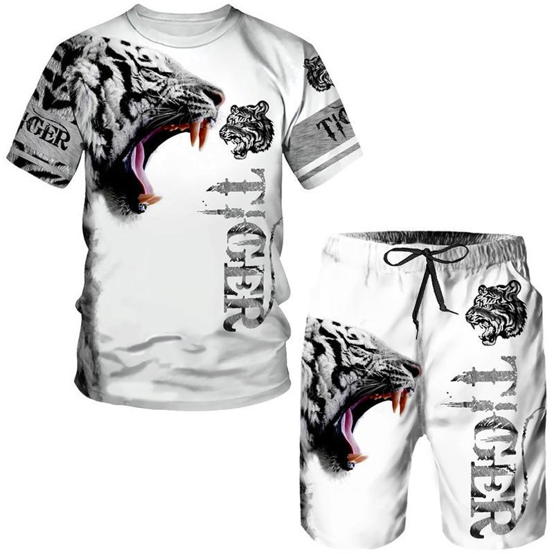 Männer Übergroße Kleidung T-shirt Shorts outfits Sets Streetwear Männliche T-shirt Set Sommer Retro Strand 3D Druck Männer Trainingsanzug XXL Männer Übergroße Kleidung T-shirt Shorts outfits Sets Streetwear Männliche T-shirt Set Sommer Retro Strand 3D Druck Männer Trainingsanzug XXL von Joom DACH