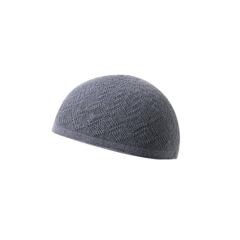 Männer Unisex Gestrickte Beanie Mütze Islam Jüdische Indien Caps Muslimischen Männer Gebet Hüte dunkelgraue von Joom DACH
