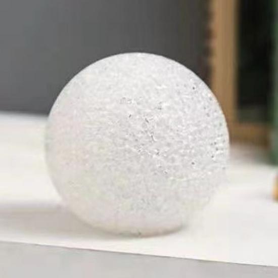 Magische Kristallkugel Farbwechsel LED Nachtlicht Spielzeug Party Festival Tischlampe Raumdekoration 20cm colorful handheld von Joom DACH